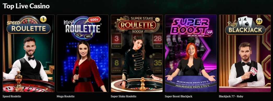 Živé kasino CrownPlay
