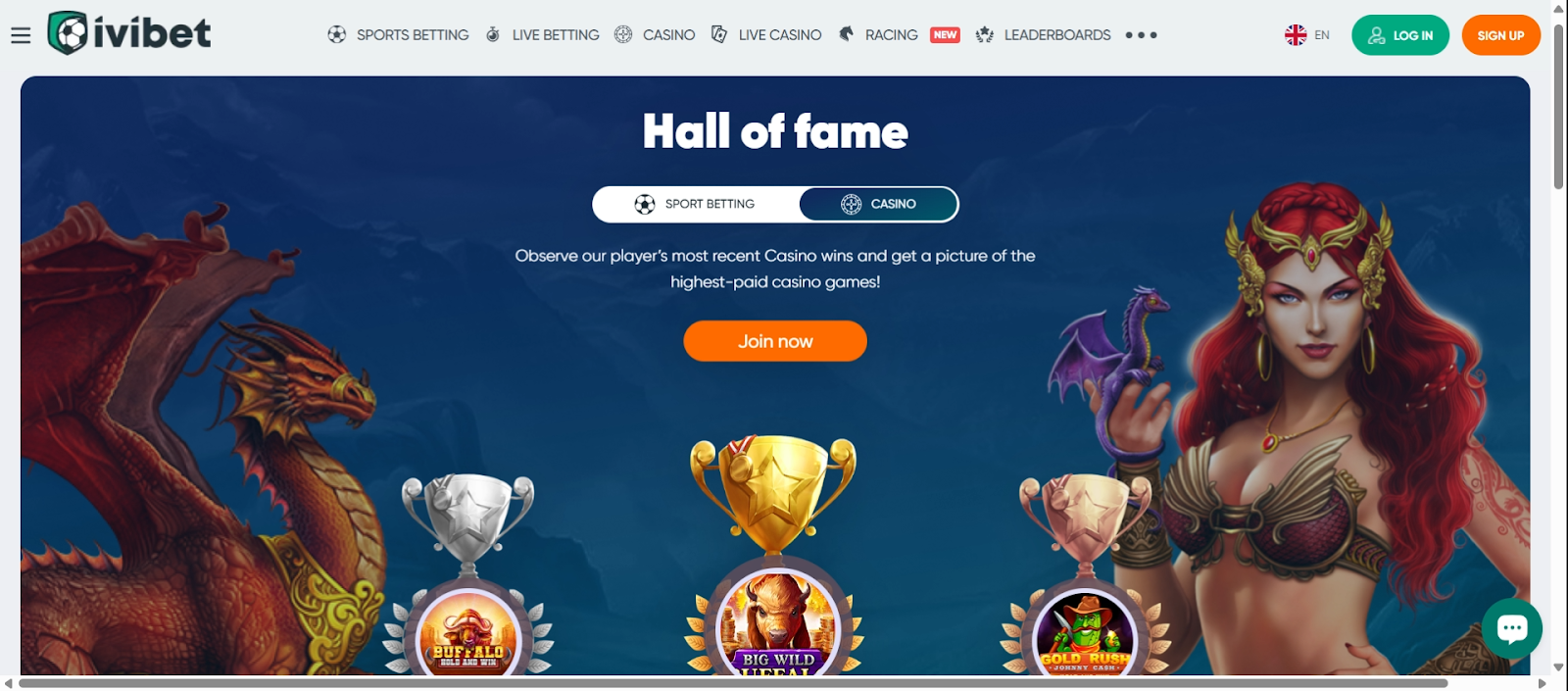 IviBet casino bonuses